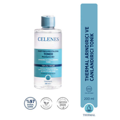 Celenes By Sweden Arındırıcı Termal Tonik 200 ml - 4
