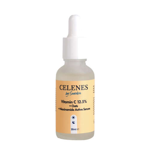Celenes By Sweden C Vitamini 25 + Yulaf Sütü Niasinamid Aktifli Serum 30 ml - 1