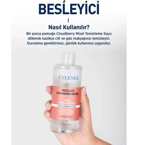 Celenes By Sweden Cloudberry Misel Temizleme Suyu 250 ml - 3