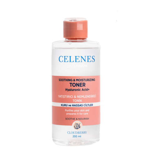 Celenes By Sweden Hyalüronik Asit İçeren Yoğun Nemlendirici Cloudberry Tonik 200 ml - Celenes By Sweden