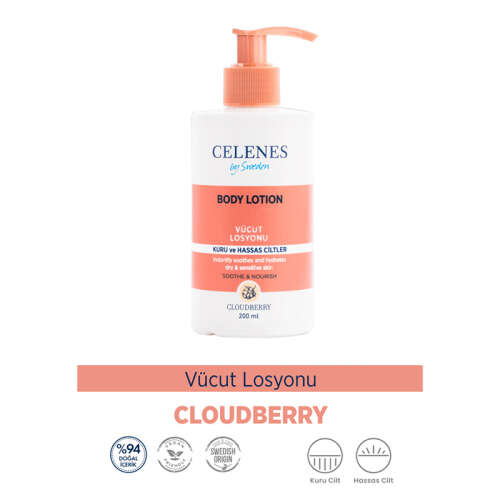 Celenes By Sweden Cloudberry Vücut Losyonu 200 ml - 3