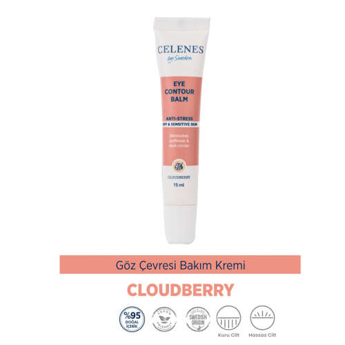 Celenes By Sweden Cloudberry Yorgunluk Karşıtı Göz Çevresi Bakım Kremi 15 ml - 2