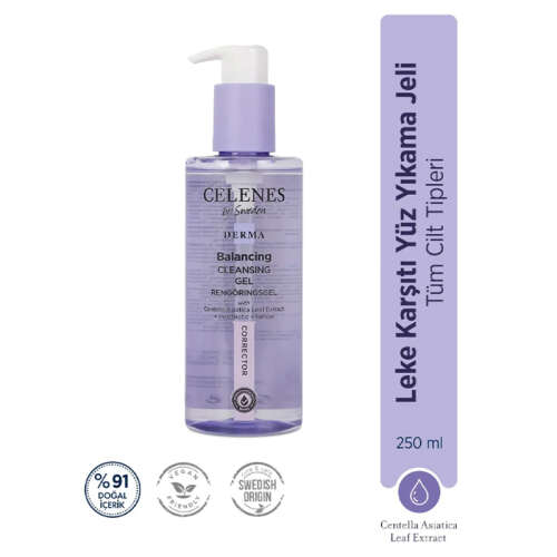 Celenes By Sweden Derma Leke Karşıtı Yüz Yıkama Jeli 250 ml - 2