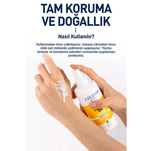 Celenes By Sweden Güneş Koruyucu Losyon Sprey Spf+50 150 ml - 5