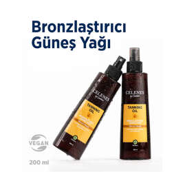 Celenes By Sweden Herbal Bronzlaştırıcı Güneş Yağı 200 ml - 3