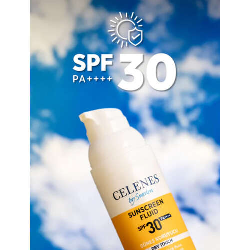 Celenes By Sweden Herbal Dry Touch Spf30+ Mat Bitişli Güneş Kremi 50 ml - 4