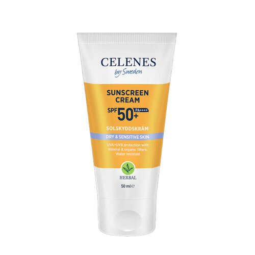 Celenes By Sweden Herbal Kuru ve Hassas Ciltler İçin Güneş Kremi SPF50+ 50 ml - 3