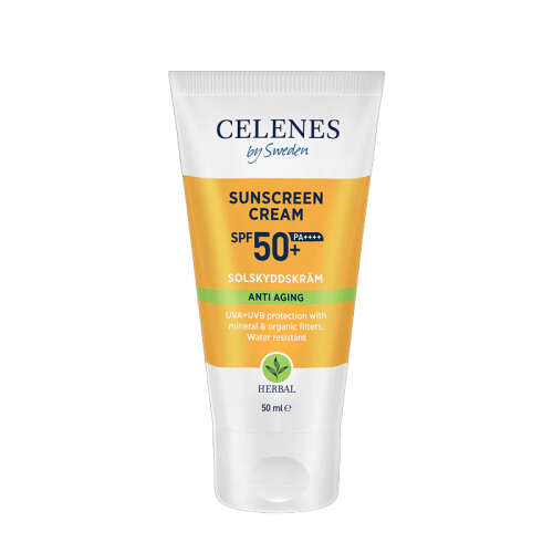Celenes By Sweden Herbal Yaşlanma Karşıtı SPF50+ Güneş Kremi 50 ml - 3