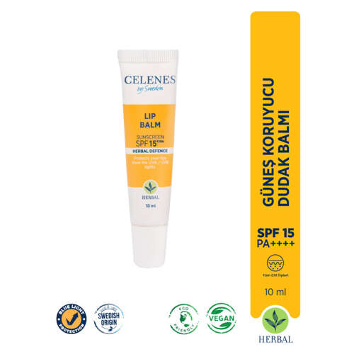 Celenes By Sweden Herbal Yoğun Nemlendirici SPF15+ Lip Balm 10 ml - 3
