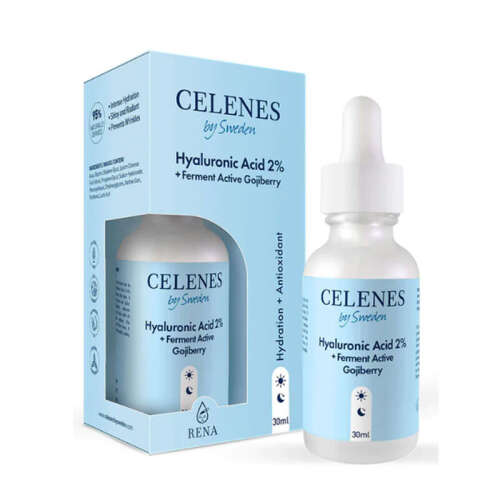 Celenes By Sweden Kafein 5 + Rowan Berries Aktifli Göz Çevresi Serumu 30 ml - 2