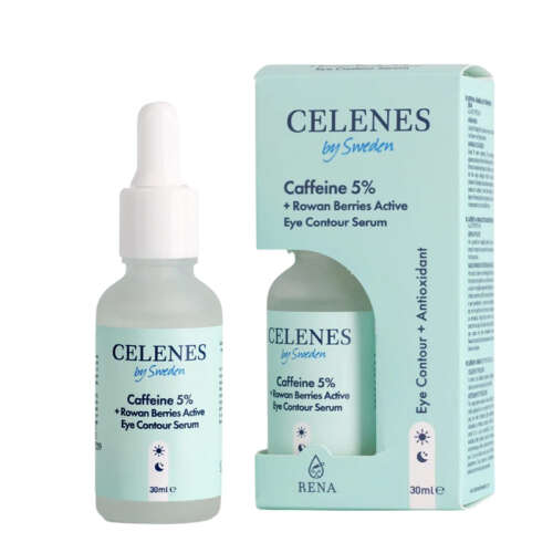 Celenes By Sweden Kafein 5 + Rowan Berries Aktifli Göz Çevresi Serumu 30 ml - 4