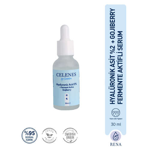 Celenes By Sweden Kafein 5 + Rowan Berries Aktifli Göz Çevresi Serumu 30 ml - 6