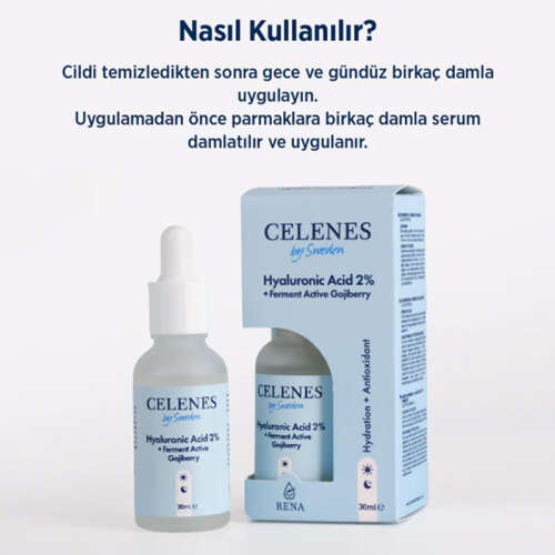 Celenes By Sweden Kafein 5 + Rowan Berries Aktifli Göz Çevresi Serumu 30 ml - 8