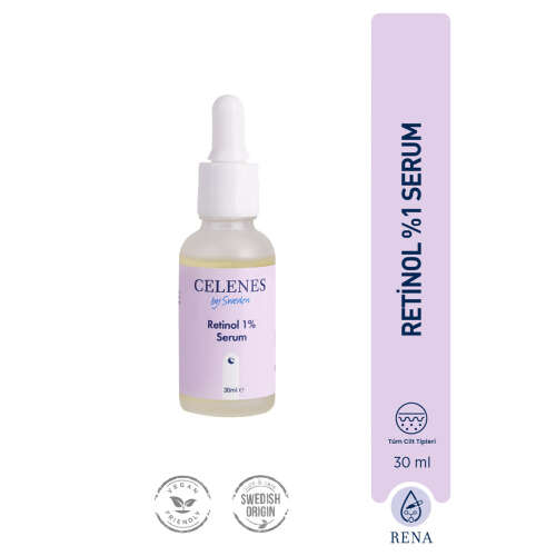 Celenes By Sweden Kırışıklık Karşıtı Rena Retinol Cilt Bakım Serumu 30 ml - 4
