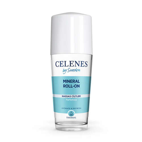 Celenes By Sweden Parfüm İçermeyen Hassas Ciltler İçin Thermal Roll On ve Deodorant 75 ml - Celenes By Sweden