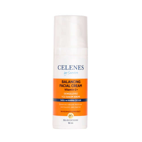 Celenes By Sweden Sea Buckthorn Dengeleyici Yüz Bakım Kremi 50 ml - Celenes By Sweden