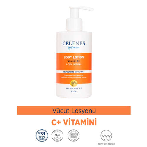 Celenes By Sweden Sea Buckthorn Vücut Losyonu 200 ml - 2