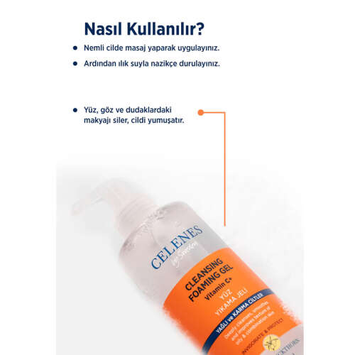 Celenes By Sweden Sea Buckthorn Yüz Yıkama Jeli 250 ml - 4