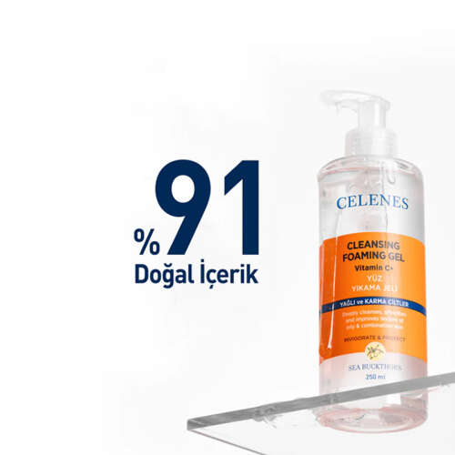 Celenes By Sweden Sea Buckthorn Yüz Yıkama Jeli 250 ml - 5