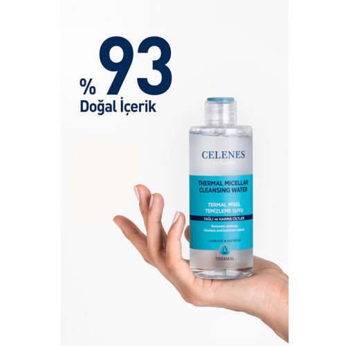 Celenes By Sweden Thermal Misel Temizleme Suyu 250 ml - Yağlı ve Karma Cilt - 4