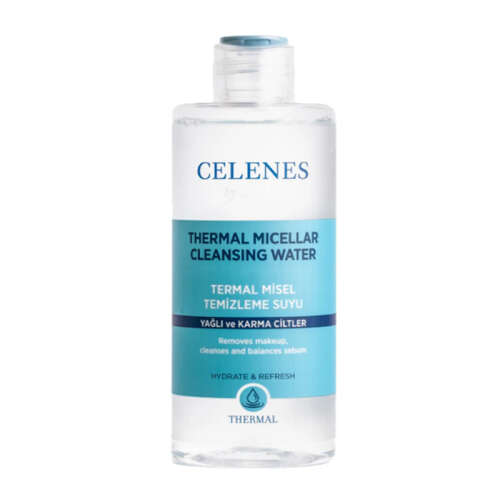 Celenes By Sweden Thermal Misel Temizleme Suyu 400 ml - Yağlı ve Karma Cilt - 1