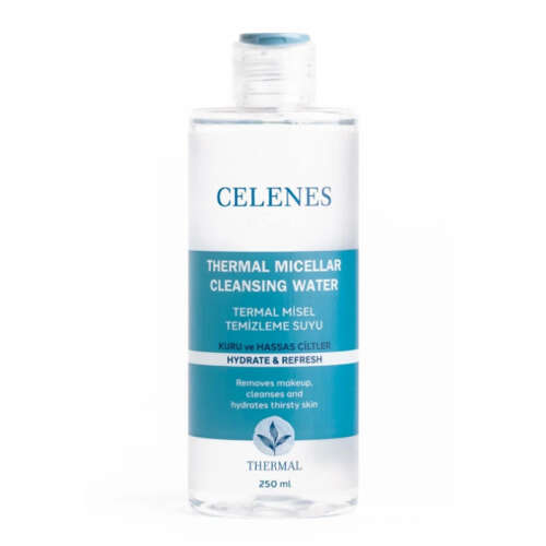 Celenes By Sweden Thermal Misel Temizleme Suyu-Kuru ve Hassas Ciltler 250 ml - 1