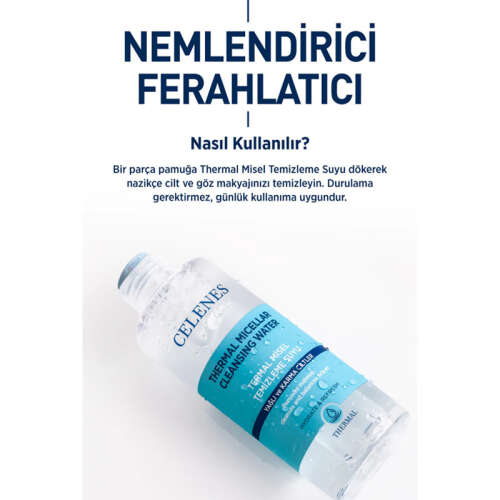 Celenes By Sweden Thermal Misel Temizleme Suyu-Kuru ve Hassas Ciltler 400 ml - 2