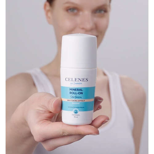 Celenes By Sweden Beyazlatıcı Etkili Thermal Roll On ve Deodorant 75 ml - 3