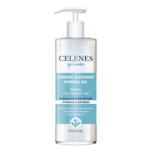Celenes By Sweden Thermal Yüz Yıkama Jeli 250 ml - Kuru ve Hassas Cilt - 1
