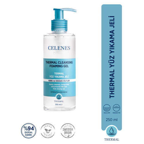 Celenes By Sweden Thermal Yüz Yıkama Jeli 250 ml - Kuru ve Hassas Cilt - 2