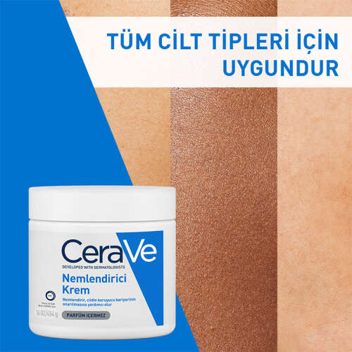 CeraVe Nemlendirici Krem Pompasız 454 gr - 6