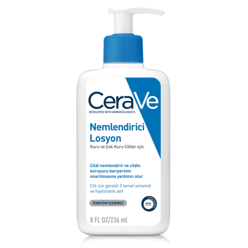 CeraVe Nemlendirici Yüz ve Vücut Losyonu-Seramid Ve Hyalüronik Asit İçerikli 236 ml - Cerave