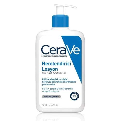 CeraVe Nemlendirici Yüz ve Vücut Losyonu-Seramid Ve Hyalüronik Asit İçerikli 473 ml - Cerave