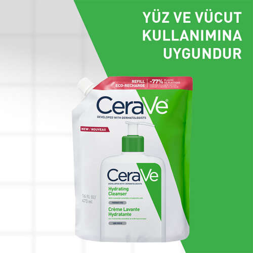 CeraVe Normal Ve Kuru Ciltler İçin Nemlendiren Temizleyici 473 ml - Refill - 6