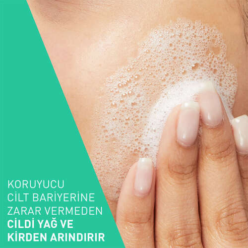 CeraVe Normal Ve Yağlı Ciltler İçin Köpüren Temizleyici 473 ml - Refill - 3