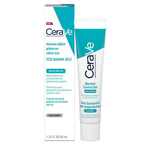 CeraVe Akneye Eğilim Gösteren Ciltler İçin Yüz Bakım Jeli 40 ml - Cerave