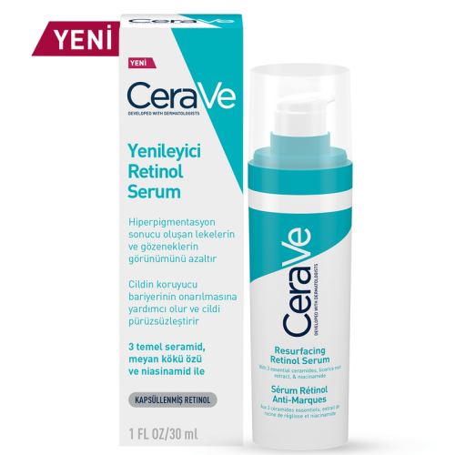 CeraVe Tüm Cilt Tipleri İçin Yenileyici Retinol Serum 30 ml - 2
