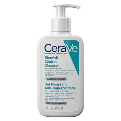 CeraVe Yağlı Ve Akneye Eğilimli Ciltler İçin Yüz Temizleme Jeli 236 ml - Cerave