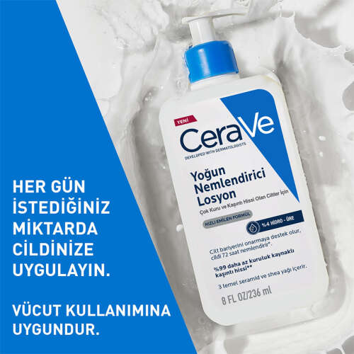 CeraVe Yoğun Nemlendirici Losyon 236 ml - 3