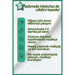 ChaNoSui Matcha Yüz Temizleme Jeli 300 ml - 3