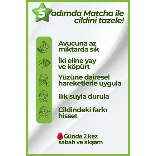 ChaNoSui Matcha Yüz Temizleme Köpüğü 120 ml - 3