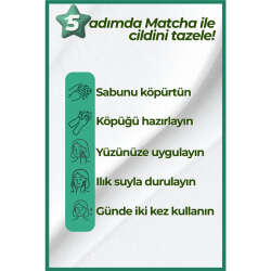 ChaNoSui Matcha Yüz Temizleme Sabunu 100 gr - 3