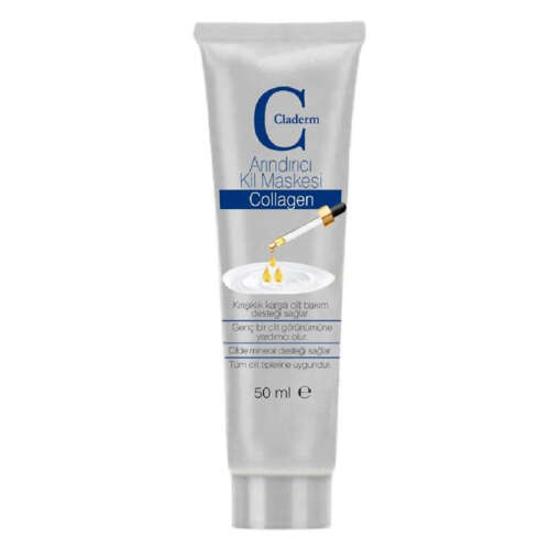 Claderm Kolajen İçerikli Kil Maskesi 50 ml - Claderm