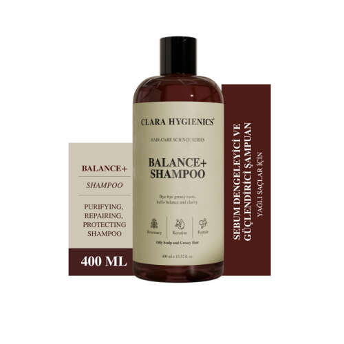 Clara Hygienics Balance+ Sebum Balancing Shampoo 400 ml - 2