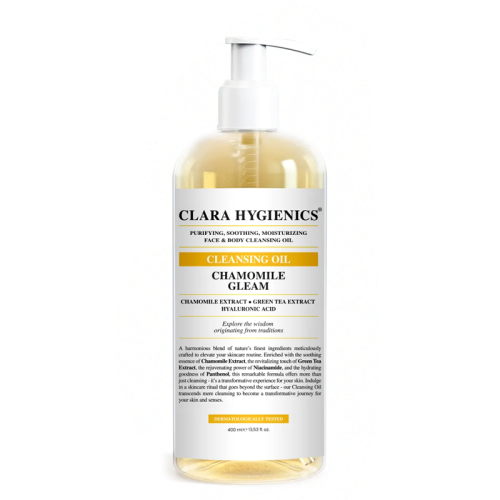 Clara Hygienics Chamomile Gleam Cilt Temizleme Yağı 400 ml - 2