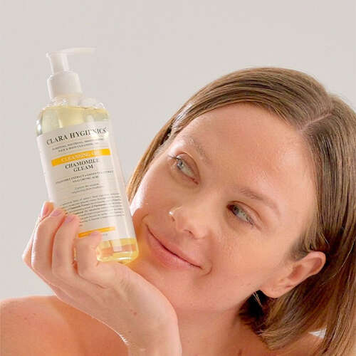 Clara Hygienics Chamomile Gleam Cilt Temizleme Yağı 400 ml - 6