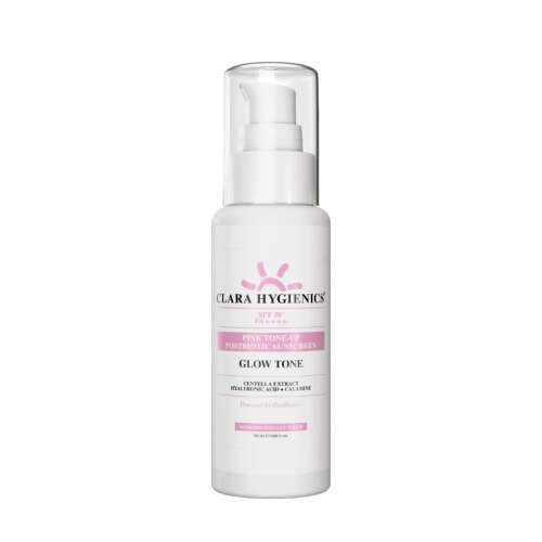 Clara Hygienics Glow Tone 50+ SPF Postbiotic Sunscreen 50 ml - Clara Hygienics