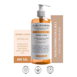 Clara Hygienics Hydra Lock Nemlendirici Yüz ve Vücut Duş Jeli 400 ml - 1