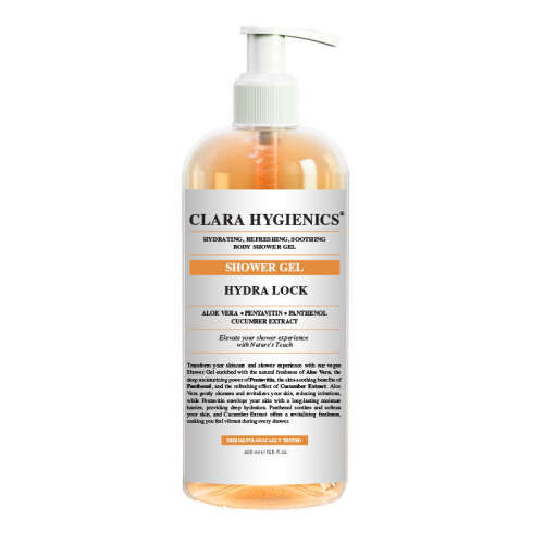 Clara Hygienics Hydra Lock Nemlendirici Yüz ve Vücut Duş Jeli 400 ml - 2