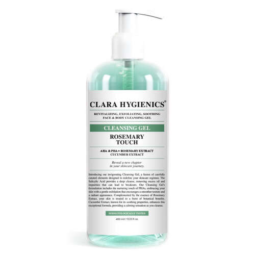 Clara Hygienics Rosemary Touch Pha Yüz Temizleme Jeli 400 ml - 2